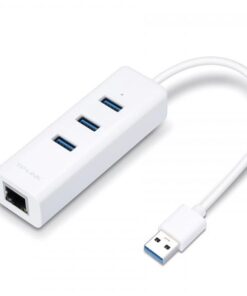 HUB TP LINK USB 3.0 3 PUERTO HUB & GIGABIT ETHERNET UE330