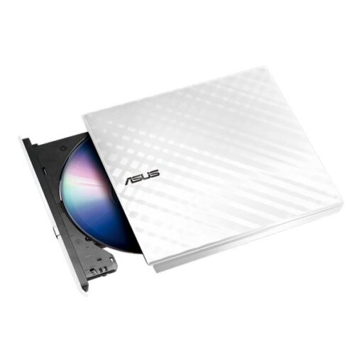 QUEMADOR DE DVD EXTERNO ASUS SDRW-08D2S-U/WHT WHITE 90-DQ0436-UA318KZ