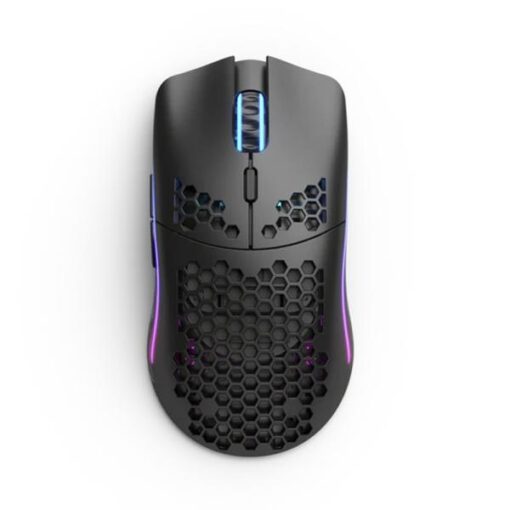 MOUSE GAMING RGB GLORIOUS MODELO O INALÃMBRICO 2.4 GHZ 19000 DPI GLO-MS-OW-MB