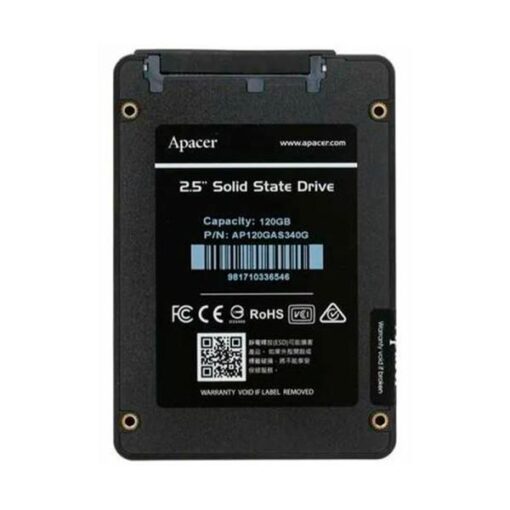 HD INTERNO 120GB 2.5 SOLIDO APACER AP120GAS340G BULK