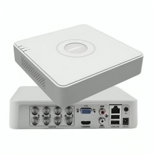 GRABADORA DVR PARA CAMARAS DE VIGILANCIA HIKVISION 8-CH ANALOG.1-CH IP. 1080P LITE/720P. 1 SATA INTERFACE. H.265 PRO+ DS-7108HGHI-M 300228097-AF
