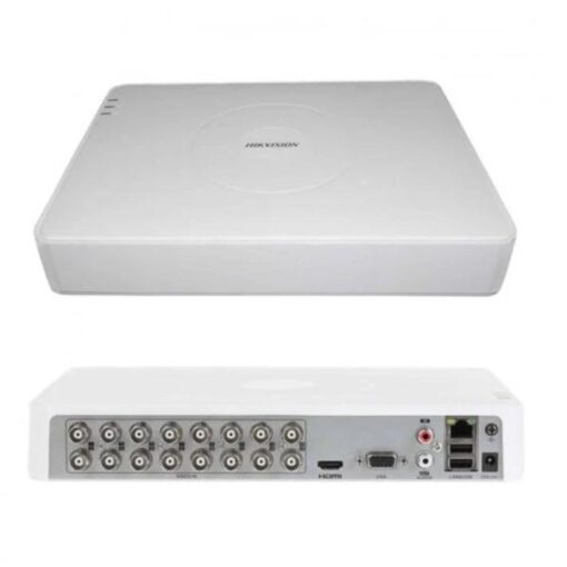 GRABADORA DVR PARA CAMARAS DE VIGILANCIA HIKVISION 16-ch 720p Mini 1U H.265 . HDTVI/AHD/CVI/CVBS/IP. 1 SATA DS-7116HGHI-M1 (STD)(E) 300228936