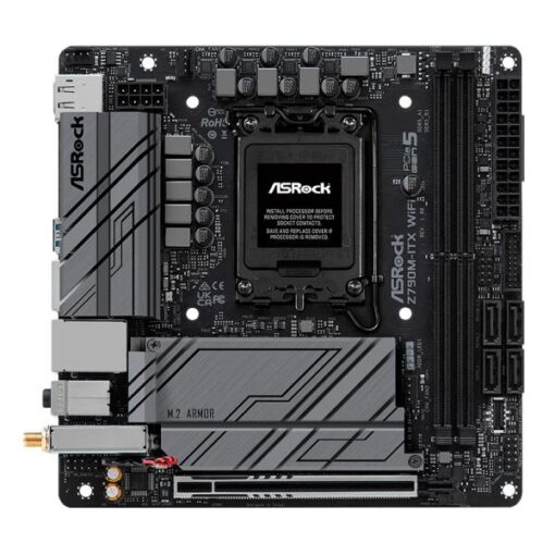 TARJETA MADRE ASROCK Z790M-ITX WIFI DDR5 LGA1700 MBZ790MITXWIFI