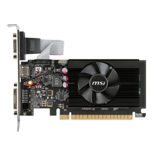 TARJETA DE VIDEO MSI GEFORCE GT710 2GD3 LP 2GB DDR3 954 MHZ 912-V809-2220