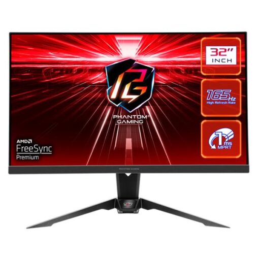 MONITOR 32" ASROCK GAMING MO-PG32QF2B (2560 X 1440) 2K 165HZ FREESYNC PREMIUM (AMD ADAPTIVE