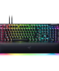 TECLADO GAMING RGB RAZER BLACKWIDOW V4 PRO MECÃNICO ALÃMBRICO USB INGLÃS SWITCH AMARILLO RZ03-04681900-R3U1