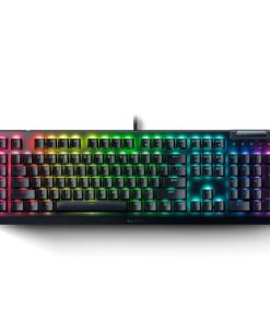 TECLADO GAMING RGB RAZER BLACKWIDOW V4 X MECÃNICO ALÃMBRICO USB INGLÃS SWITCH VERDE RZ03-04700200-R3U1