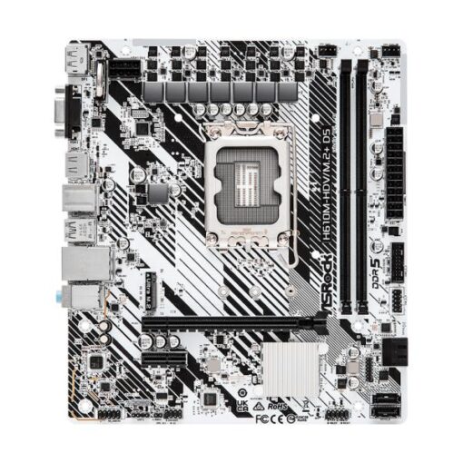 TARJETA MADRE ASROCK H610M- HDV/M.2+ DDR5 LGA 1700 90-MXBM50-A0UAYZ