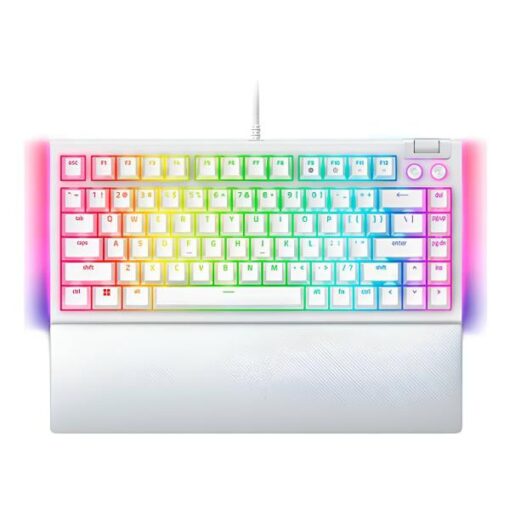 TECLADO GAMING RGB RAZER BLACKWIDOW V4 MECÃNICO ALÃMBRICO USB INGLÃS SWITCH NARANJA RZ03-05001700-R3M1