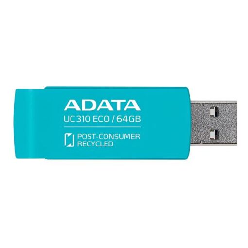 MEMORIA USB 3.2 64GB ADATA VERDE UC310E-64G-RGN