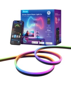 LUCES GOVEE H61D4 NEON ROPE LIGHT 2S 4METER NEGRO H61D4A11