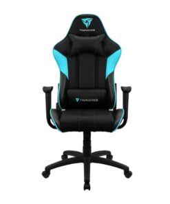 SILLA THUNDERX3 EC3-BLACK-CYAN(STEEL BASE) TEGC-2027101.C7