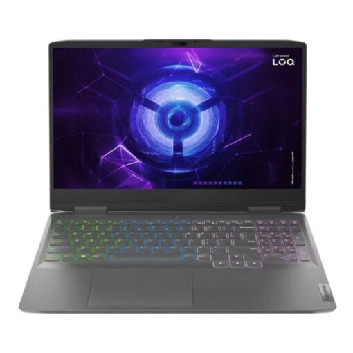 LAPTOP LENOVO LOQ 15IRH8 15.6" I7-13700H 16GB 512GB SSD TV NVIDIA GE FORCE RTX 4050 6GB WIN 11 HOME INGLES GRIS 82XV005GUS