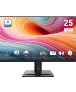 MONITOR MSI PLANO 24.5" PRO MP252 E2 FHD 1920 X 1080 IPS 120HZ HDMI DP Y VGA NEGRO 9S6-3PC9CT-002