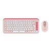 TECLADO Y MOUSE LOGITECH POP ICON COMBO MEMBRANA INALÃMBRICO BLUETOOTH ESPAÃOL 920-013053