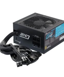 FUENTE DE PODER SEASONIC 750W 80+GOLD SEMI-MODULAR G12GM-750 A751GMAFH