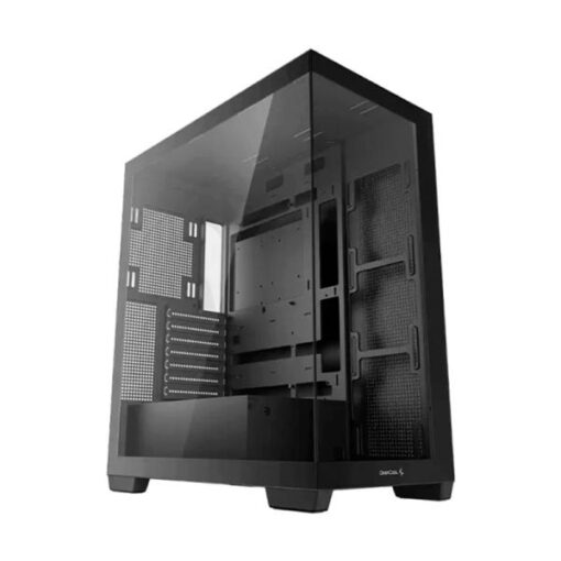 CASE GAMING DEEPCOOL CG580 MID TOWER SIN VENTILACIÃN INCLUIDA CON VIDRIO FRONTAL Y LATERAL R-CG580-BKNDA0-G-1