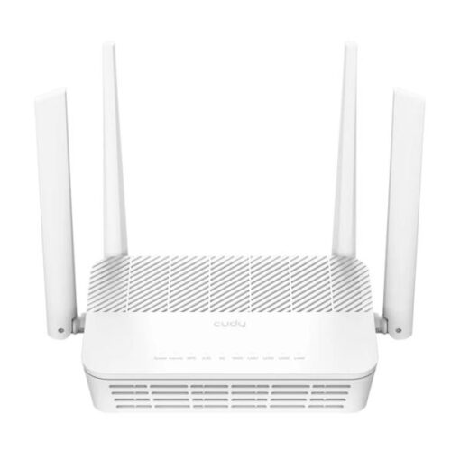 ROUTER INALAMBRICO CUDY WR3000S 1.0 DOBLE BANDA 5GHZ AX3000 WI-FI 6 CUDY MESH GIGABIT DE HASTA 1000 MBPS