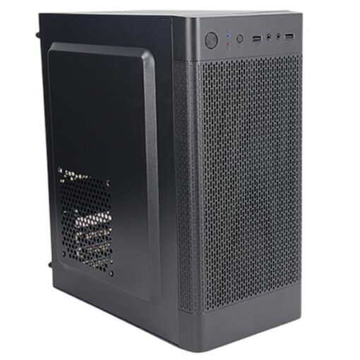 CASE CM05Q1RA001C MINI TOWER SIN VENTILACIÃN INCLUIDA CON PANEL LATERAL Y CON FUENTE DE PODER 600W
