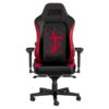 SILLA GAMING NOBLECHAIRS HERO EDICIÃN DOOM CUERO SINTÃTICO RESPIRABLE NBL-HRO-PU-DET