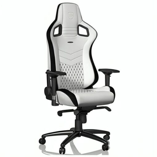 SILLA GAMING NOBLECHAIRS EPIC CUERO SINTÃTICO NBL-PU-WHT-001