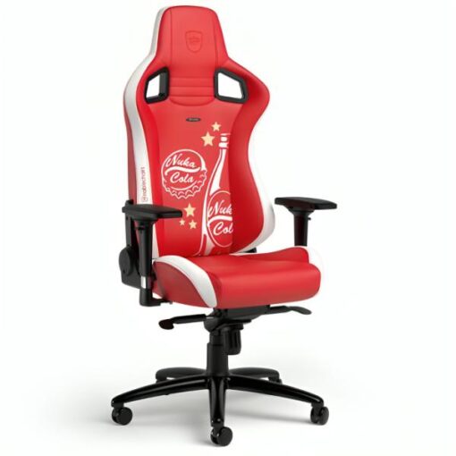 SILLA GAMING NOBLECHAIRS EPIC EDICIÃN FALLOUT NUKA COLA CUERO SINTÃTICO NBL-PU-FNC-001