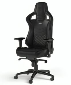 SILLA GAMING NOBLECHAIRS EPIC CUERO AUTENTICO NBL-RL-BLA-001