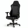 SILLA GAMING NOBLECHAIRS HERO CUERO AUTENTICO NBL-HRO-RL-BLA