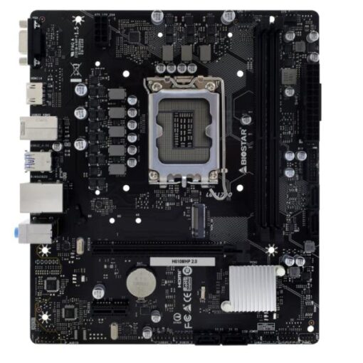 TARJETA MADRE BIOSTAR H610MHPÂ 2.0 LGA1700 MICRO ATX DDR4