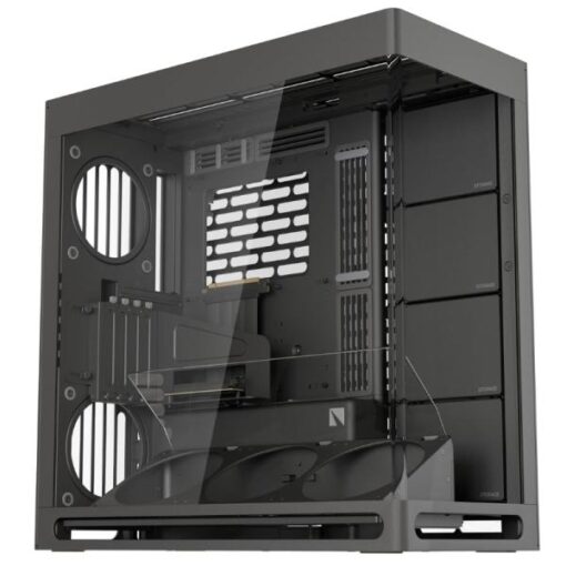 CASE GAMING HAVN HS 420 VGPU MID TOWER SIN VENTILACIÃN INCLUIDA CON VIDRIO PANORÃMICO FRONTAL Y LATERAL HVN-CA-HS420-08
