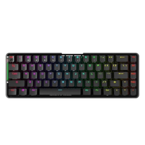 TECLADO GAMING RGB ASUS M601 ROG FALCHION NX MECÃNICO INALÃMBRICO 2.4 GHZ SWITCH AZUL 90MP01Y8-BKUA00