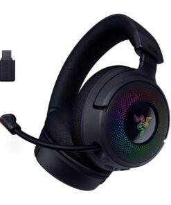 HEADSET GAMING RGB RAZER KRAKEN V4 X ALÃMBRICO CONVERTIBLE DE USB-A A USB-C RZ04-05180100-R3U1