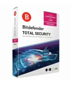 LICENCIA ANTIVIRUS BITDEFENDER TMBDR-405 TOTAL SECURITY 3 USUARIOS
