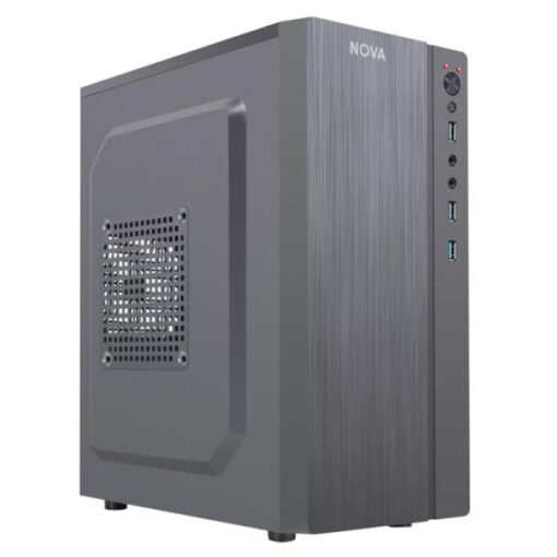 CASE NOVA CM05KTRA006C MINI TOWER SIN VENTILACIÃN INCLUIDA CON PANEL LATERAL Y CON FUENTE DE PODER PE600RNF013C