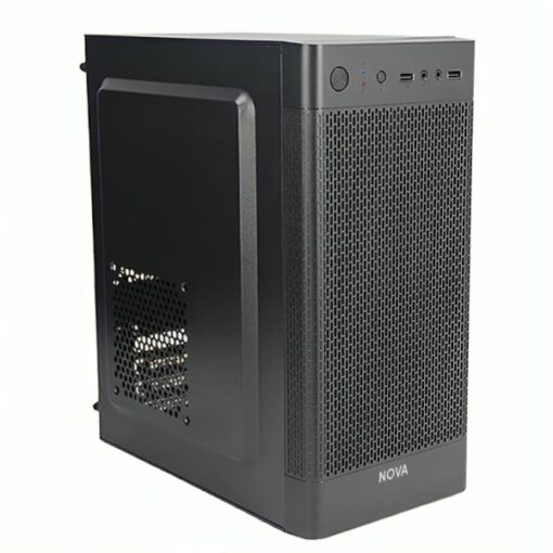 CASE NOVA CM05Q1RA003C MINI TOWER SIN VENTILACIÃN INCLUIDA CON FUENTE DE PODER 600W PE600RNF013C