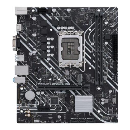 TARJETA MADRE ASUS PRIME H610M-K D4-CSM LGA 1700 MICRO ATX DDR4 90MB1A10-M0EAYC