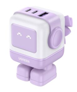 CARGADOR UGREEN CD361 65W 2 PUERTOS USB-C Y 1 PUERTO USB-A CARGA RAPIDA 35314