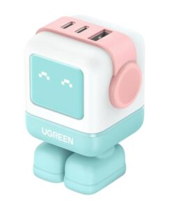 CARGADOR UGREEN CD361 65W 2 PUERTOS USB-C Y 1 PUERTO USB-A CARGA RAPIDA 35856
