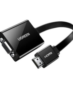 ADAPTADOR HDMI A VGA UGREEN MM103 1 PUERTO MICRO USB Y 1 PUERTO 3.5MM 25CM 40248