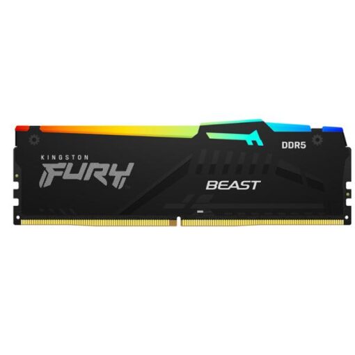 MEMORIA RAM PC 32GB (2 X 16GB) KINGSTON FURY BEAST DDR5 6400MHZ CL32 KF564C32BBEAK2-32