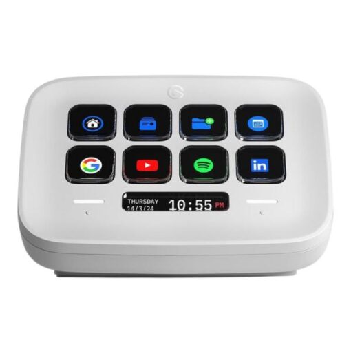TECLADO STREAMING ELGATO STREAM DECK NEO 8 TECLAS LCD USB-C 2.0 CON 2 TOUCH POINTS 10GBJ9901