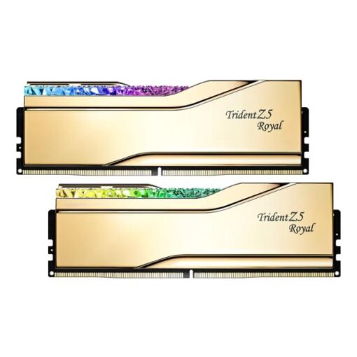 MEMORIA RAM PC 32GB (2 X 16GB) G.SKILL TRIDENT Z5 ROYAL DDR5 6000MHZ CL28-36-36-96 F5-6000J2836G16GX2-TR5G