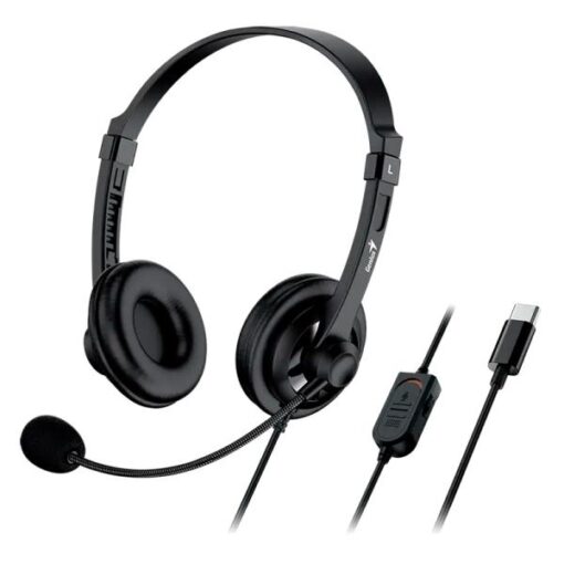 HEADSET GENIUS HS-230U ALÃMBRICO USB 2.4M 31710021401
