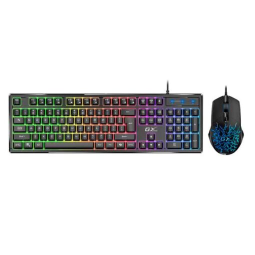 TECLADO Y MOUSE GAMING RGB GENIUS SCORPION KM-GX3 ALAMBRICO USB ESPAÃOL 31330011401