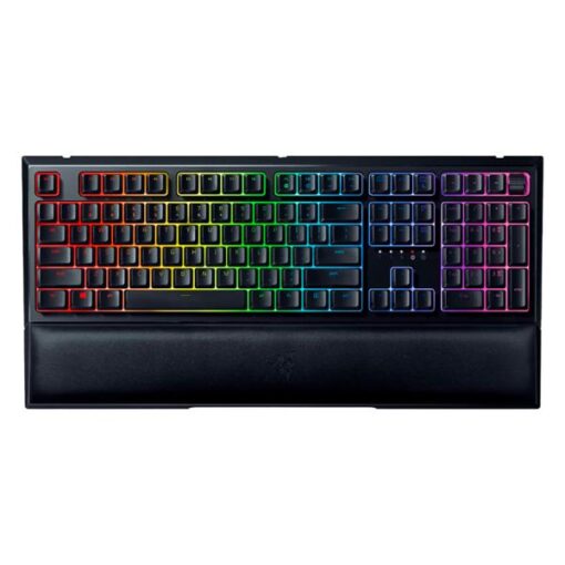 TECLADO GAMING RGB RAZER ORNATA V2 MEMBRANA ALÃMBRICO USB INGLÃS RZ03-03380200-R3U1