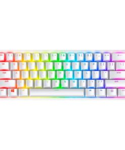 TECLADO GAMING RGB RAZER HUNTSMAN MINI MECÃNICO ALÃMBRICO USB ESPAÃOL SWITCH MORADO RZ03-03390300-R3M1