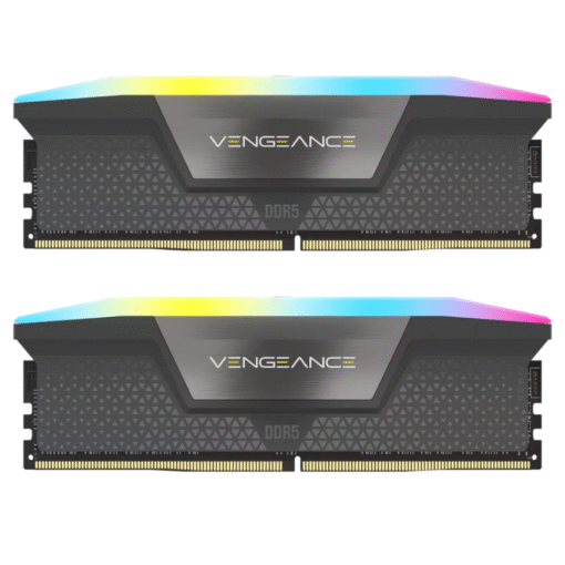 MEMORIA RAM PC 64GB (2 X 32GB) CORSAIR VENGEANCE RGB DDR5 6000MHZ CL38 CMH64GX5M2B6000Z38