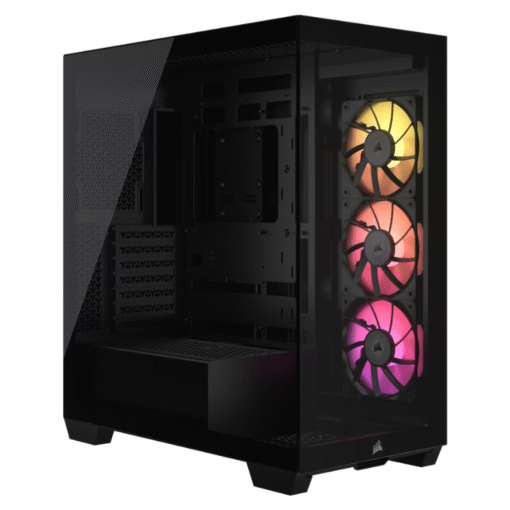 CASE RGB CORSAIR ICUE LINK 3500X MID TOWER VENTILADORES 3 DE 120MM CON VIDRIO LATERAL Y FRONTAL CC-9011280-WW