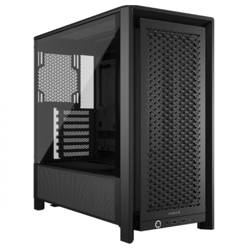 CASE CORSAIR FRAME 4000D MID TOWER SIN VENTILACIÃN INCLUIDA CON VIDRIO LATERAL Y MALLA FRONTAL CC-9011290-WW