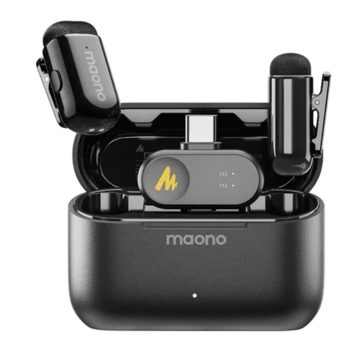 MICROFONO MAONO WM622 PC2 INALAMBRICO CON RECEPTOR USB-C CON REDUCCION DE RUIDO